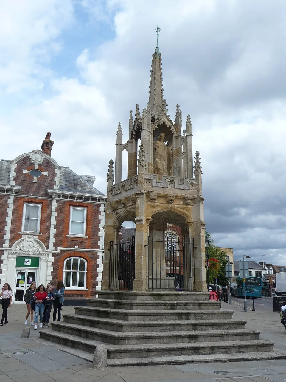 The Market Cross on Leighton Buzzard High Street